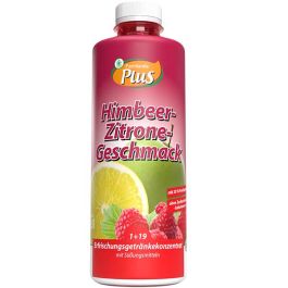 Getränkekonzentrat 1+19 Himbeer-Zitrone-Geschmack, -A