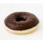 Donuts mit dunkler kakaohaltiger Fettglasur