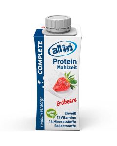 allin COMPLETE Protein Mahlzeit Erdbeere