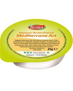 Veganer Brotaufstrich Mediterrane Art, okZ, -A