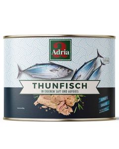 Thunfischstücke in Wasser, okZ