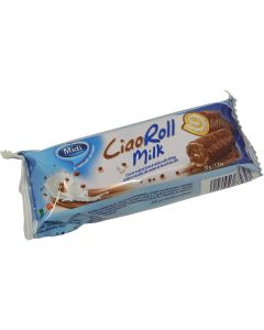 CiaoRoll Milk mit Milchcremefüllung und Schokoglasur, okZ
