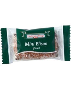 Mini-Elisen Lebkuchen, glasiert