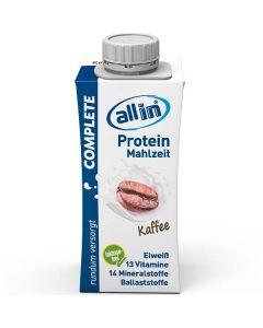 allin COMPLETE Protein Mahlzeit Kaffee