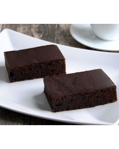 Brownie-Kuchen, dunkle Glasur 2 x 20 Port., okZ